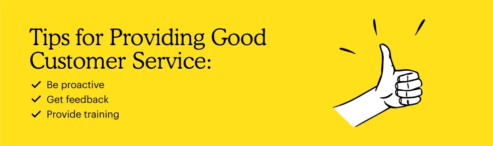 tips of customer support