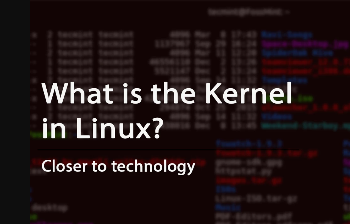 what is linux kernel
