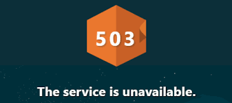 503 error