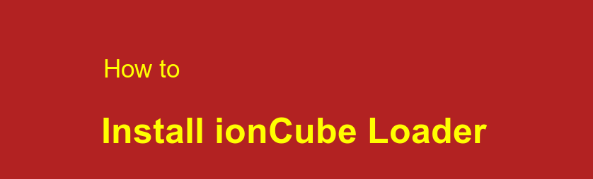 ioncube loader