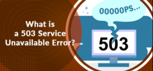 503 error